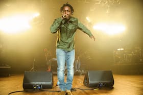 Kendrick Lamar performs at the 2015 Sweetlife Festival in Columbia, Md.