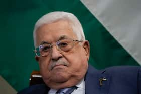 Palestinian Authority President Mahmoud Abbas in Amman, Jordan, in October.