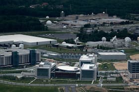 The National Security Agency campus in Fort Meade, Md., in 2020.